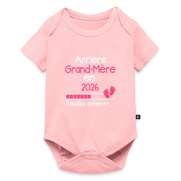 Arrière-Grand-Mère en Or sur Body à manches courtes Premium Bébé