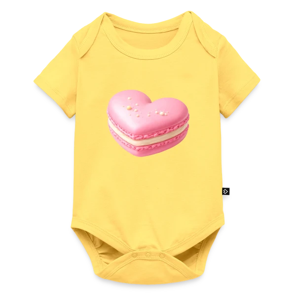 Maquette de Macaron Cœur - Déclaration Gourmande à personnaliser