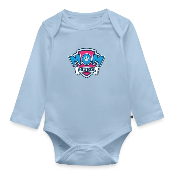 Maman Pat' Patrouille : T-shirt Idéal pour les Fans ! sur Body Bébé bio manches longues