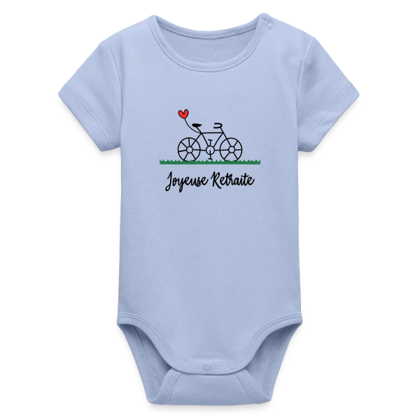 Vive la Retraite : Vélo, Van et Voyages sur Body bébé manches courtes bio Stanley/Stella