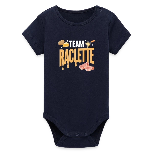 Dix-Sept - Esprit Vintage Rétro sur Body bébé manches courtes bio Stanley/Stella