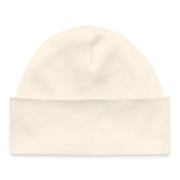 Maquette de Bonnet bébé bio à personnaliser
