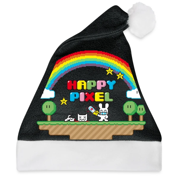 Maquette de Happy Pixel : Humour Décalé Rétro Pixel Art à personnaliser