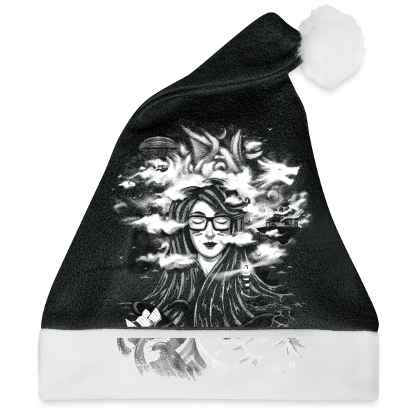 Monde Onirique sur Bonnet de Noël