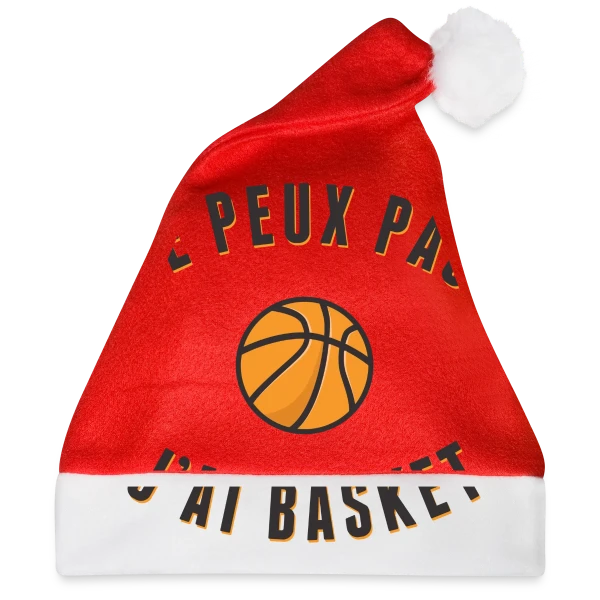 Maquette de Je peux pas, j'ai basket ! L'excuse idéale à personnaliser