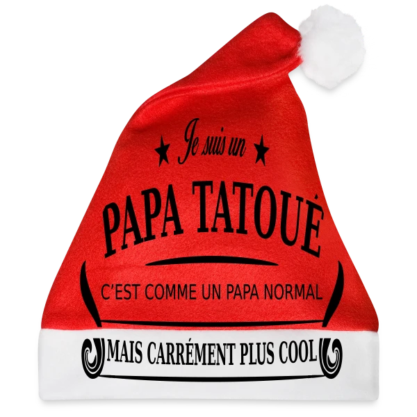 Maquette de Super Papa Tatoué à personnaliser