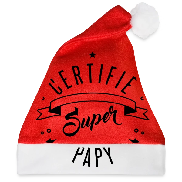 Maquette de Certifié Super Papy à personnaliser