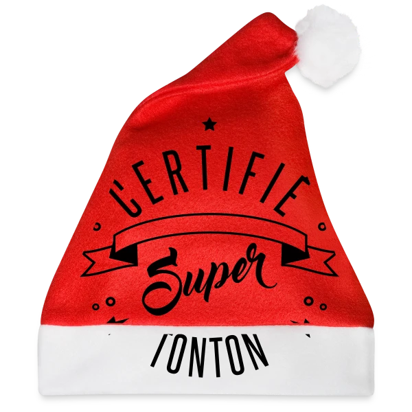 Maquette de Certifié Super Tonton à personnaliser