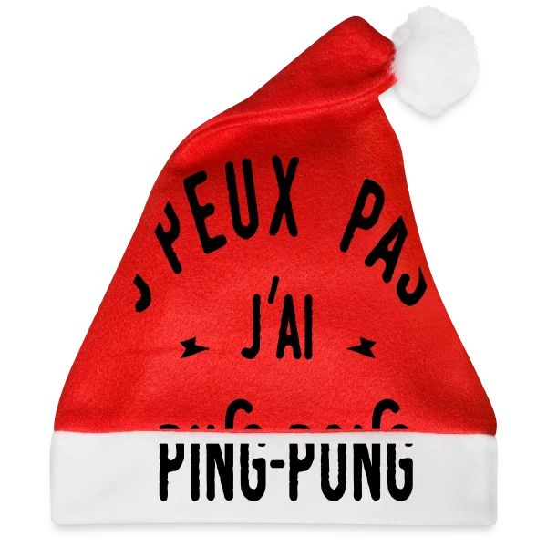 Maquette de J'peux Pas, J'ai Ping Pong ! à personnaliser