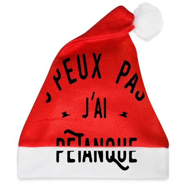 Maquette de J'peux pas j'ai pétanque - Humour et Boules à personnaliser