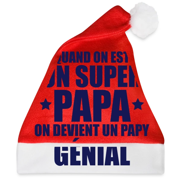 Maquette de Annonce Grossesse : On Devient un Papy Génial ! à personnaliser