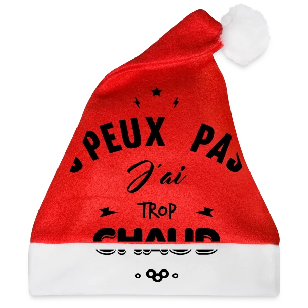 Maquette de J'peux Pas J'ai Trop Chaud à personnaliser