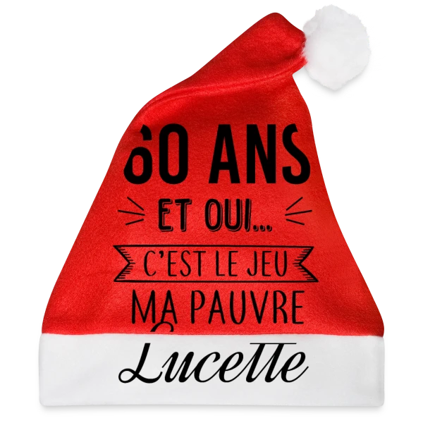 Maquette de 60 Ans : C'est le Jeu, Ma Pauvre Lucette à personnaliser