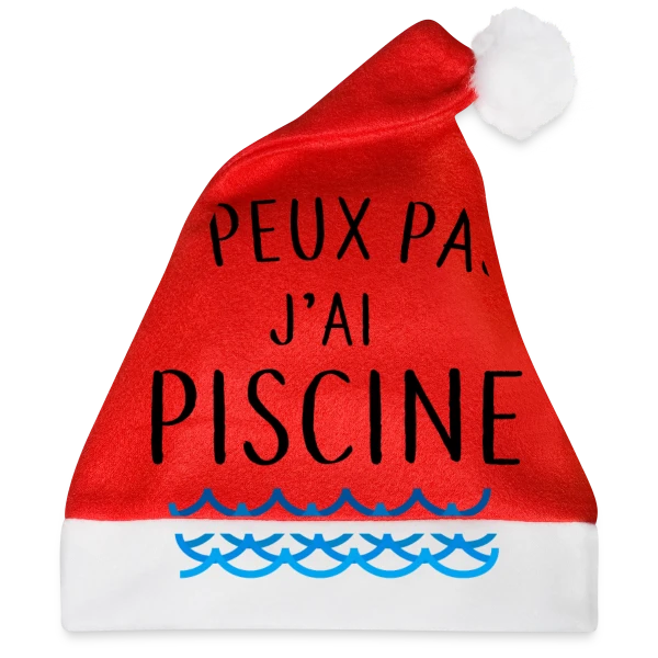 Maquette de J'peux pas j'ai piscine - La Réplique Culte à personnaliser