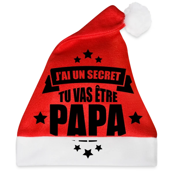 Maquette de J'ai un Secret : Tu Vas Être Papa ! Annonce Surprise à personnaliser