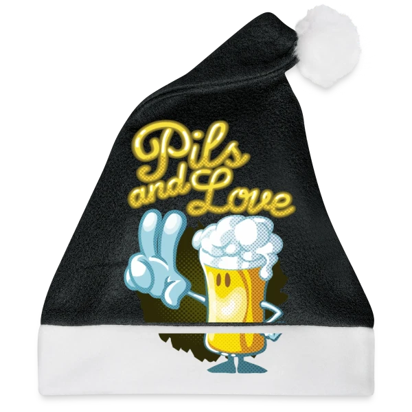 Maquette de Pils & Love : La Bière et l'Amour en Version Cartoon à personnaliser