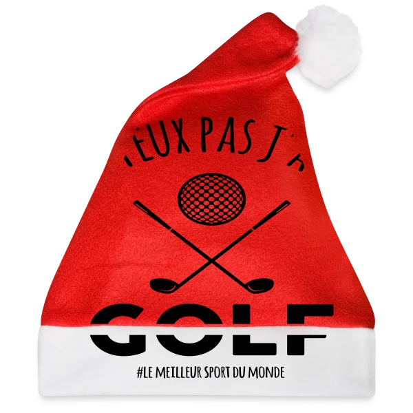 Maquette de J'peux pas, j'ai golf ! - Le T-shirt humour pour golfeurs à personnaliser