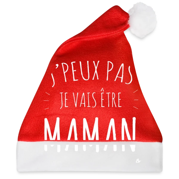 Maquette de J'peux Pas, Je Vais Être Maman ! Annonce Grossesse Humour à personnaliser