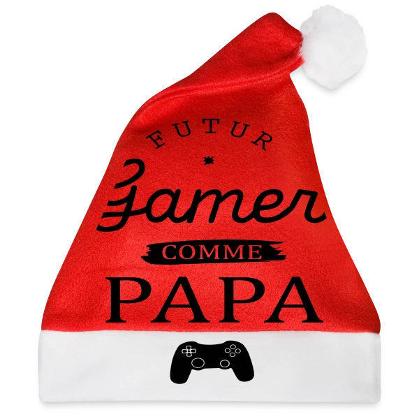 Maquette de 'Futur Gamer comme Papa' - Humour Père & Enfant à personnaliser