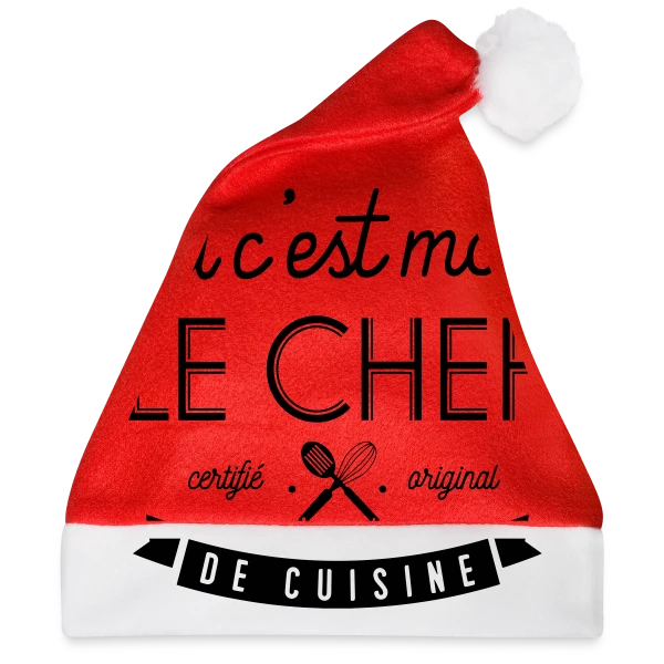 Maquette de Ici, C'est Moi le Chef ! à personnaliser