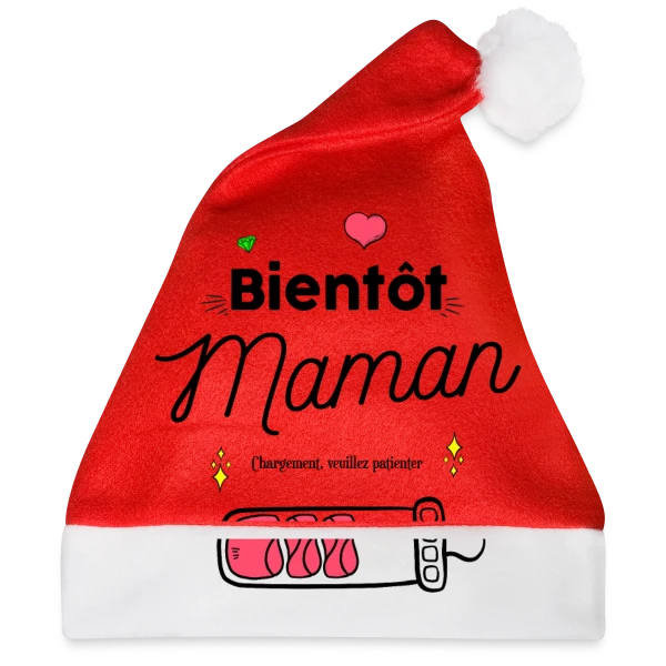 Maquette de Future Maman : Mon Cœur Bat Pour Deux à personnaliser