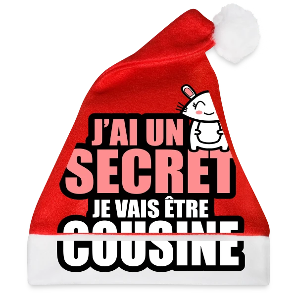 Maquette de J'ai un Secret : Je Deviens Cousine ! Annonce Fun à personnaliser
