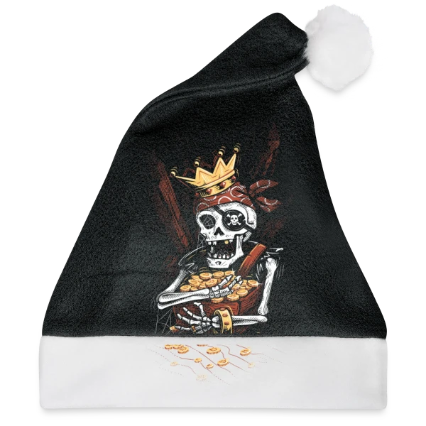 Maquette de Le Squelette Pirate et son Trésor Facétieux à personnaliser