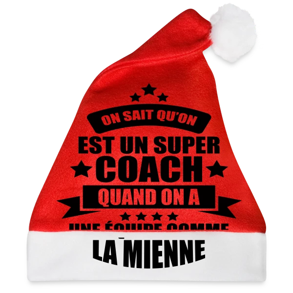 Maquette de Humour Coach : Fier d'être un Super Coach à personnaliser