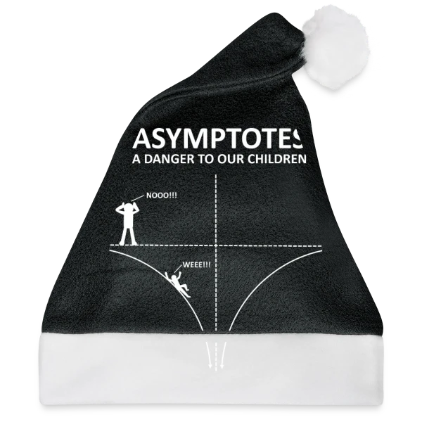 Maquette de Asymptotes - Danger pour les Enfants! Prof de Maths Nerd à personnaliser