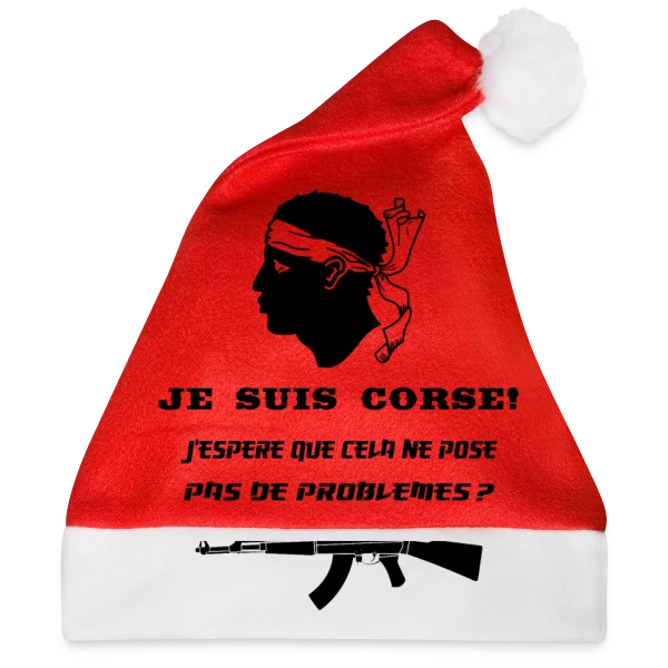 Maquette de Humour Corse Arme à personnaliser
