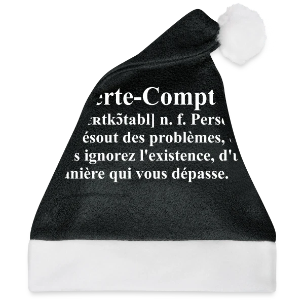 Maquette de Définition de l'Experte-Comptable | T-Shirt Humour Métier Femme à personnaliser