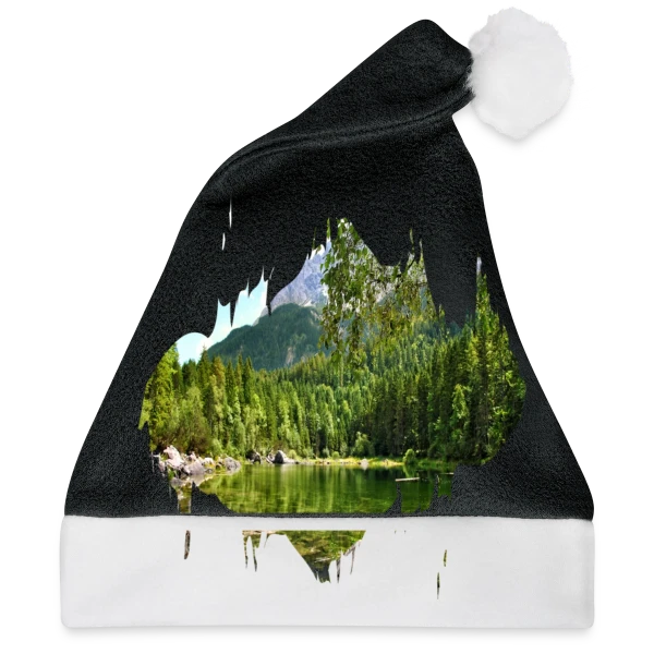Maquette de Paysage Naturel Abstrait Effet Splash à personnaliser