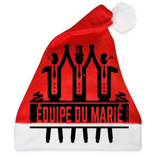 EVG Équipe du Marié : La Fête Inoubliable sur Bonnet de Noël
