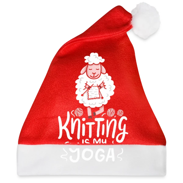 Maquette de Tricot & Yoga: Knitting Is My Yoga à personnaliser