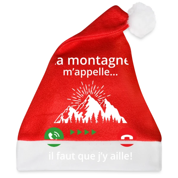 Maquette de La Montagne M'Appelle à personnaliser