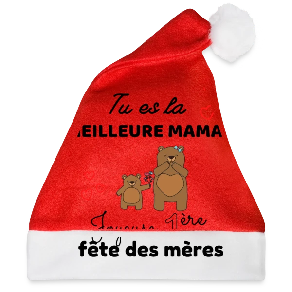 Maquette de Bébé Ma Première Fête des Mères : Meilleure Maman Ours à personnaliser