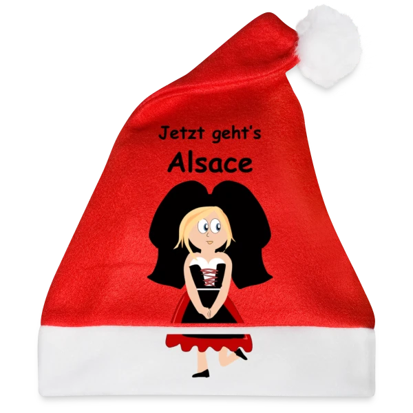Maquette de Alsacienne Traditionnelle Joyeuse à personnaliser