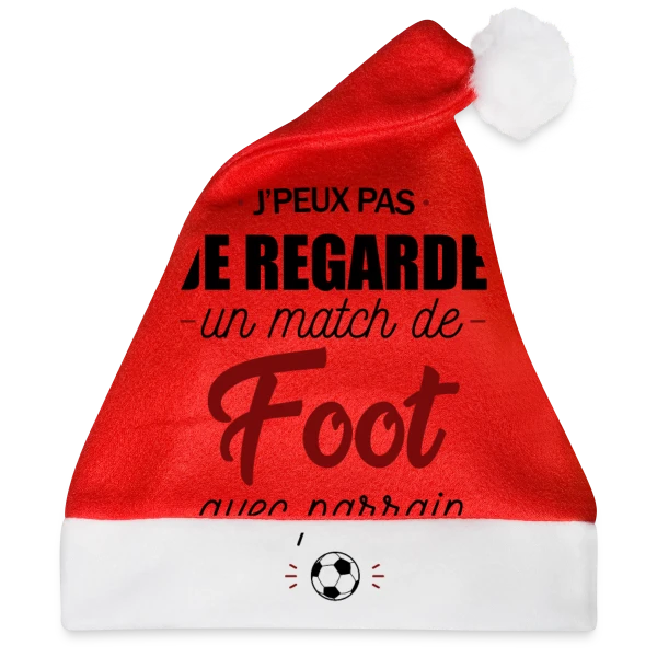 Maquette de J'peux pas, j'ai match de foot avec Parrain ! à personnaliser