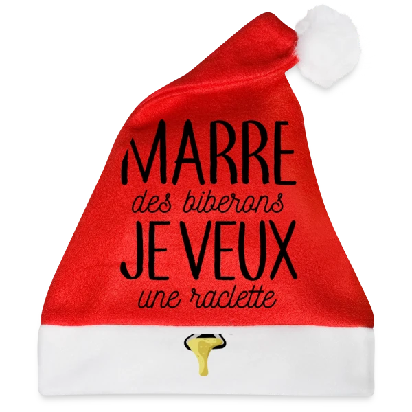 Maquette de Bébé Gourmand : Marre des Biberons, Je Veux une Raclette ! à personnaliser