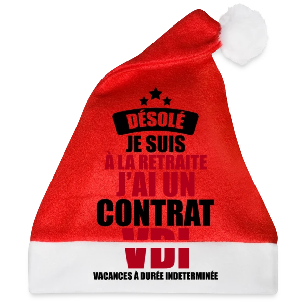 Maquette de Retraite : Contrat VDI (Vacances Durée Indéterminée) à personnaliser