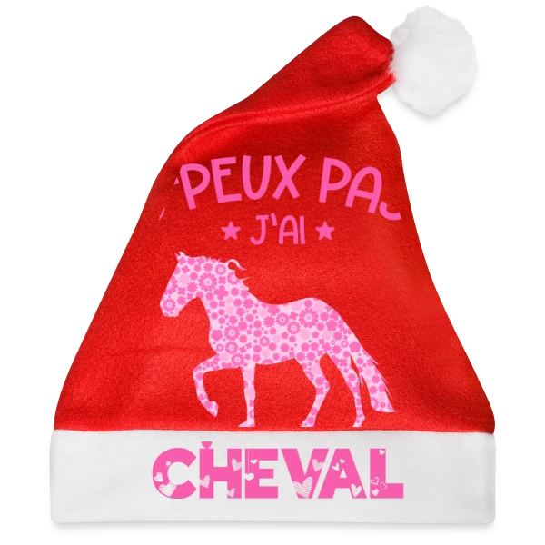 Maquette de J'peux Pas J'ai Cheval Rose à personnaliser