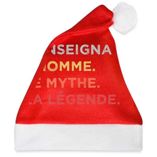 Maquette de L'Enseignant : L'Homme, Le Mythe, La Légende à personnaliser