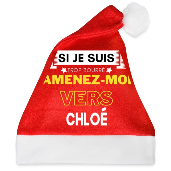 Maquette de Si Je Suis Bourré, Amenez-Moi Vers Chloé à personnaliser