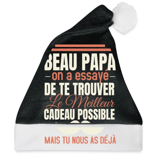 Maquette de Beau Papa, le Meilleur Cadeau C'est Toi ! Humour à personnaliser