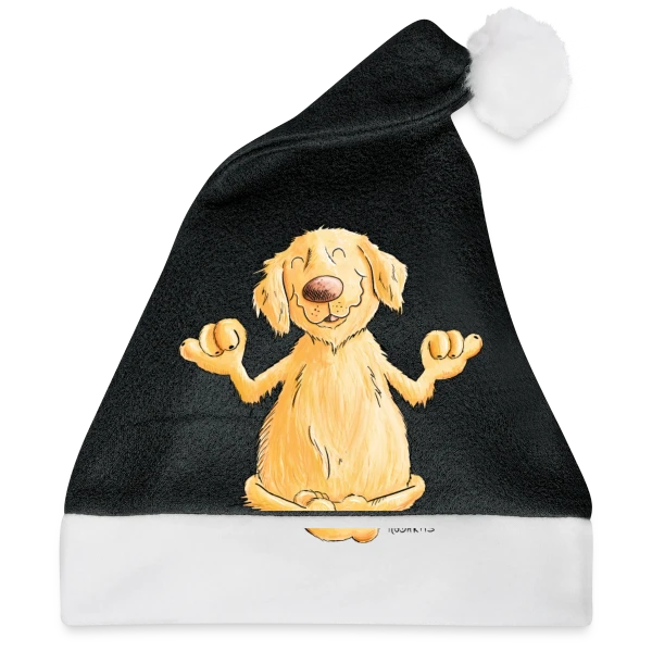 Maquette de Golden Retriever Yogi Relax | T-shirt Chien Rigolo à personnaliser