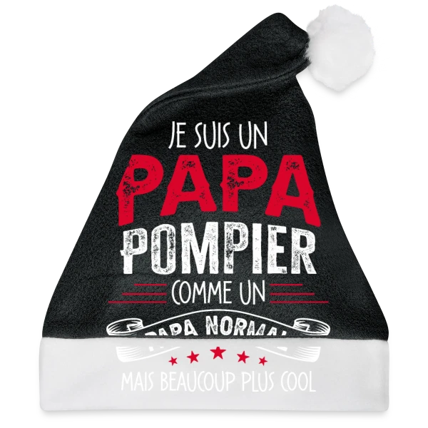 Maquette de Papa Pompier : Comme un Papa Normal, Mais Plus Cool ! à personnaliser