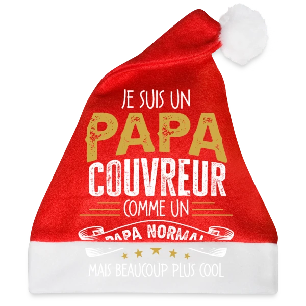 Maquette de Papa Couvreur Humour - Comme un Papa Normal mais Plus Cool à personnaliser