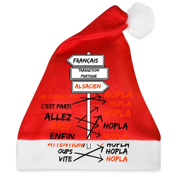Maquette de Traduction Alsacien Hopla à personnaliser