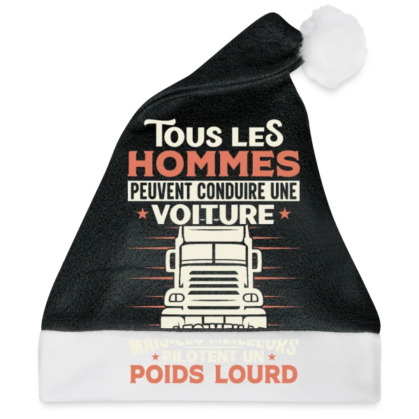 Maquette de Chauffeur Routier Humour - Les Meilleurs Pilotent un Poids Lourd à personnaliser
