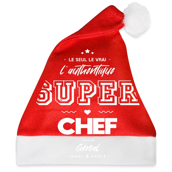 Maquette de Super Chef Génial : L'Authentique à personnaliser